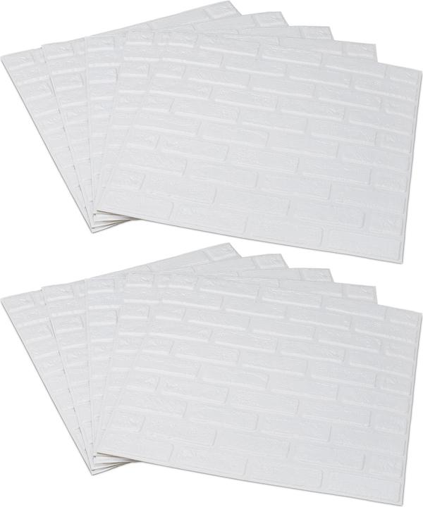 Produktbild Relaxdays 10x Wandpaneele (70 x 70 cm)