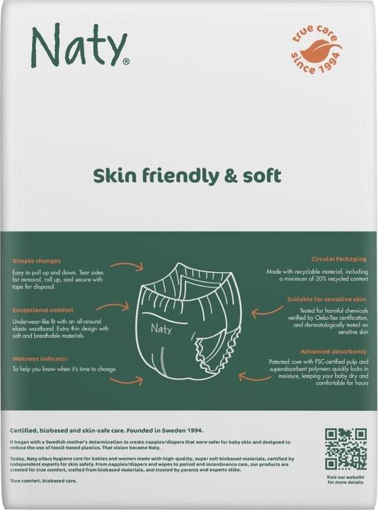 Image du produit Naty Bio-Windelhöschen (Pack, 16 pcs)
