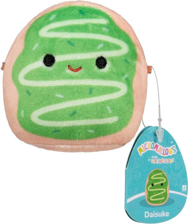 Actual product image Jazwares Squishmallows Plüschtier – Micromallows Ingred, Amelie, Daisuke – 3-tlg. (5 cm)