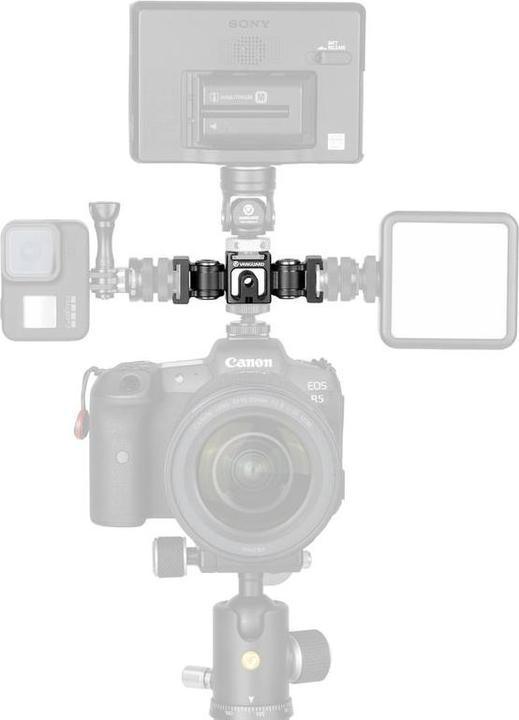 Productafbeelding Vanguard VEO CSMM3 Uitbreidbare Drievoudige Koude Schoen Houder (Metaal)