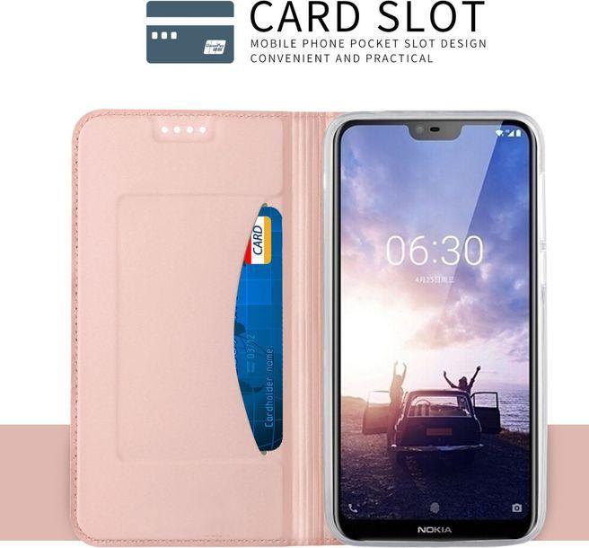Produktbild MU Classic Classic Leder Bookcover Series (Nokia 6.1 Plus)