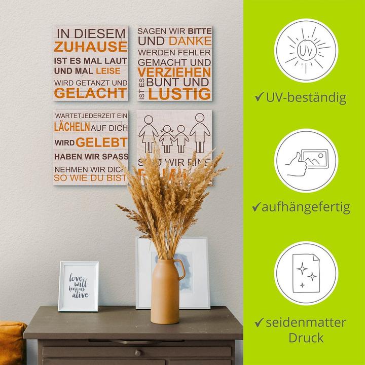 Image du produit Artland Dans cette maison - beige J5PO (40x40 cm)