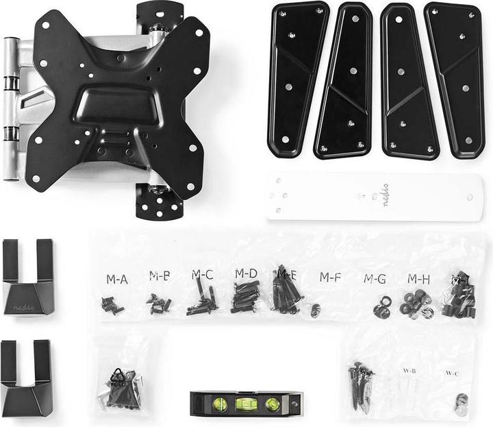 Actual product image Nedis Full motion TV wall mount, 26-42" (Wall, 42", 30 kg)