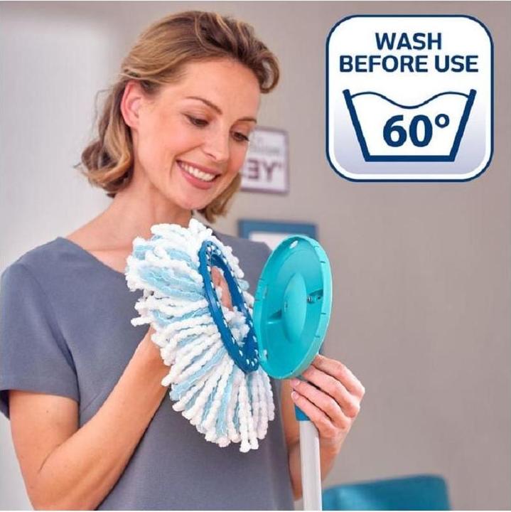 Immagine prodotto Leifheit Testa di ricambio Clean Twist Disc Mop microduo (1 pz.)