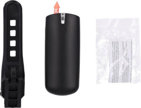 Actual product image Durca Battery-powered front light and bracket (25 lm)