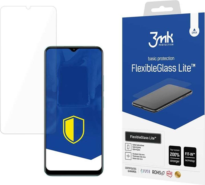 3MK FlexibleGlass Lite Realme C33 Szkło Hybrydowe Lite (1 Stück, Realme C33)