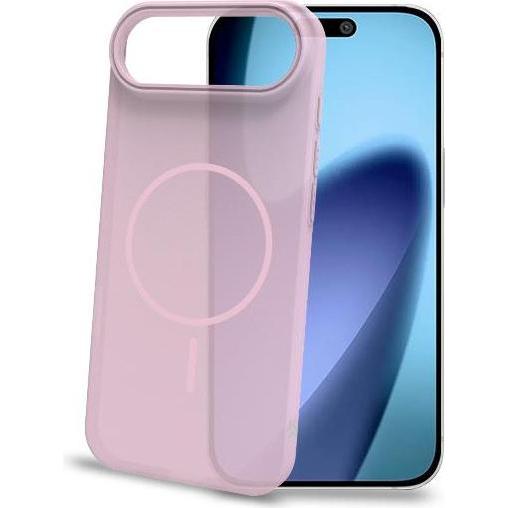 Celly Harte Hülle iPhone Air rosa Magsafe (Apple iPhone Air), Cover smartphone, Rosa