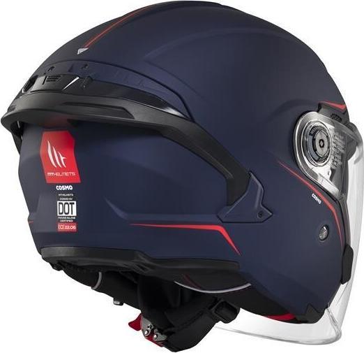 Actual product image MT Helmets modular motorcycle helmet cosmo sv solid a7 (59 - 60 cm, L)