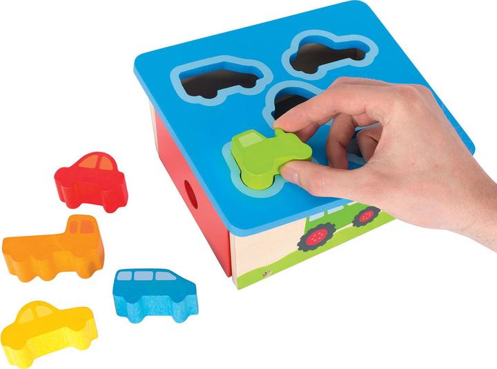 Produktbild Goki Formen-Box Fahrzeuge