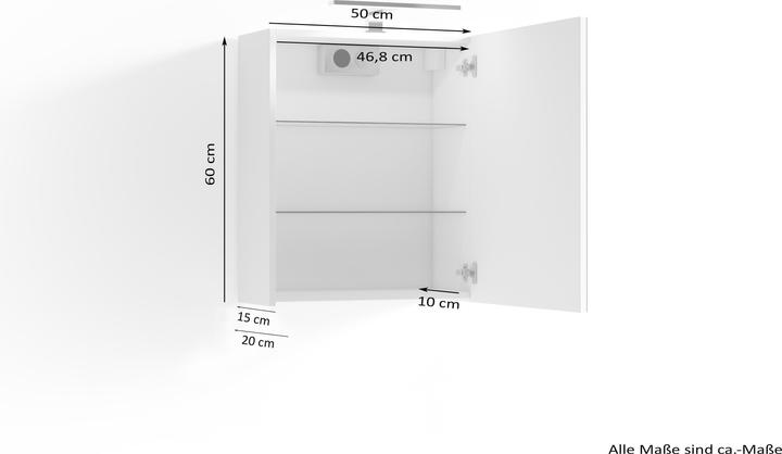Produktbild ByLiving Spree (50 x 20 x 60 cm)
