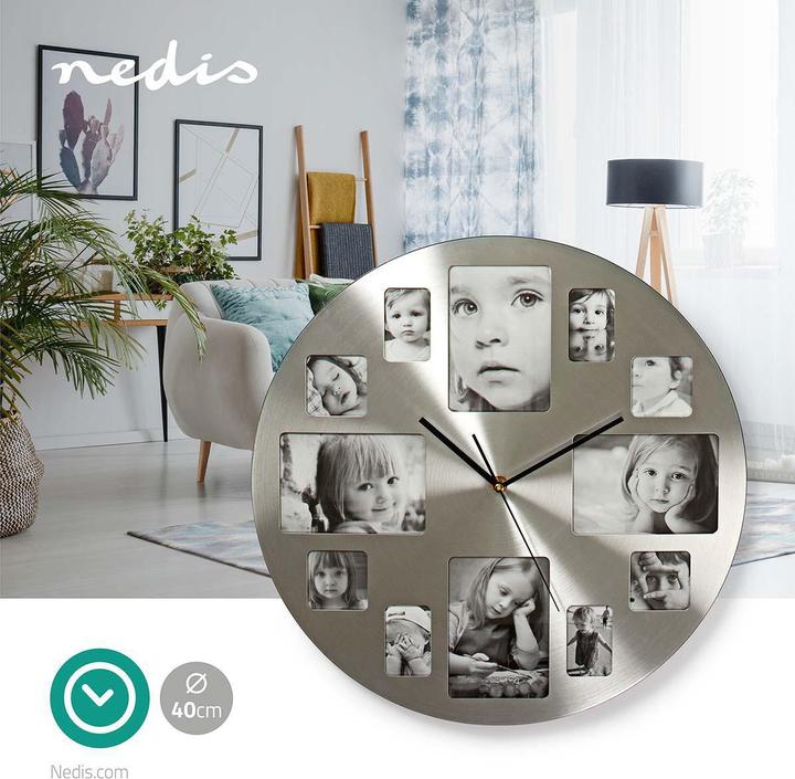 Actual product image Nedis Circular Wall Clock (40 cm)