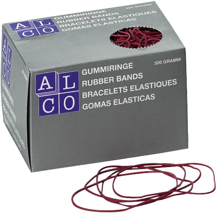 Alco Gummiring 40mm Kautschuk rot 500 g/Pack. (1 Stk.)