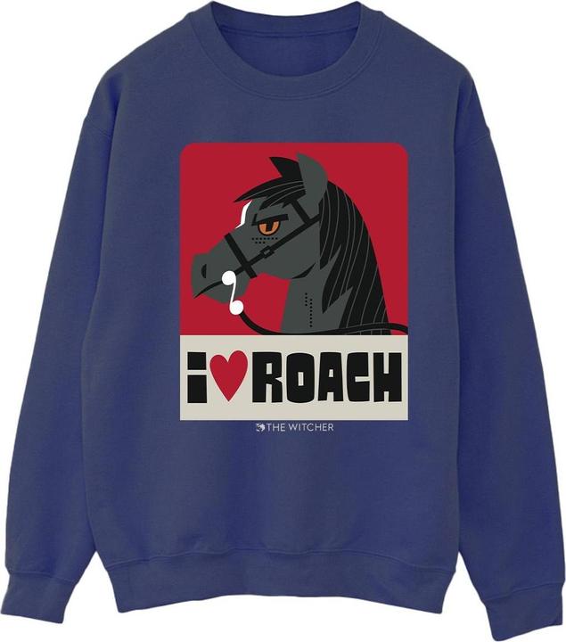Produktbild Netflix The Witcher I Heart Roach Sweatshirt (XXL)