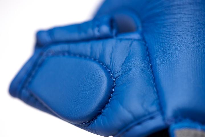 Actual product image Ju-Sports Karate hand guard blue with thumb (XL)