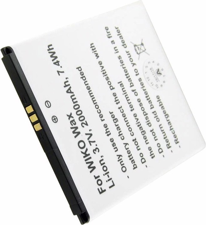 Actual product image Wiko Battery Max, WAX Battery L5503AE