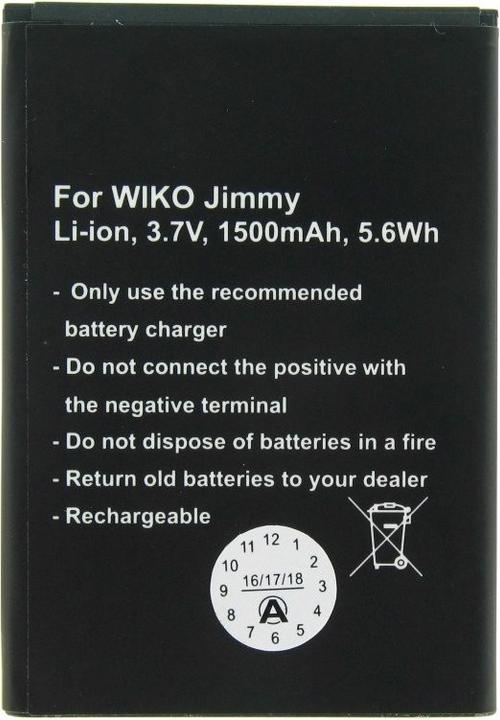 Image du produit Wiko Akku Jimmy Akku S4300AE, S104-P26000-000 (Batterie, Jimmy)
