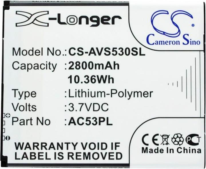 Actual product image AccuCell Akku für den Archos 53 Platinum Akku AC53PL