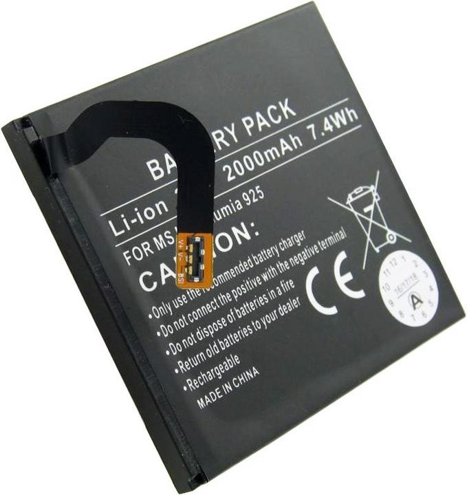 Produktbild Microsoft Akku Lumia 925, Nokia Lumia 925, Akku BL-4YW