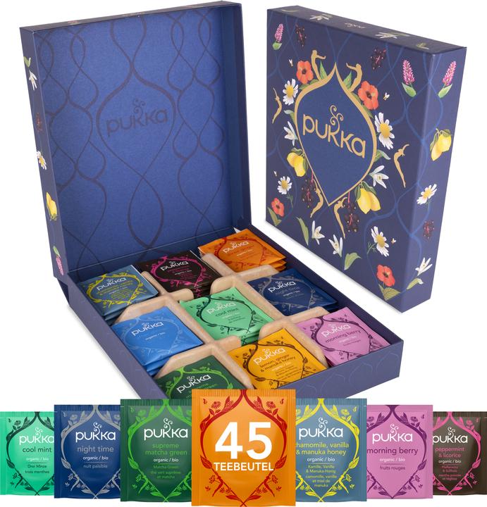 Produktbild Pukka Bio-Tee Lieblingstee Selection Box (74 g)