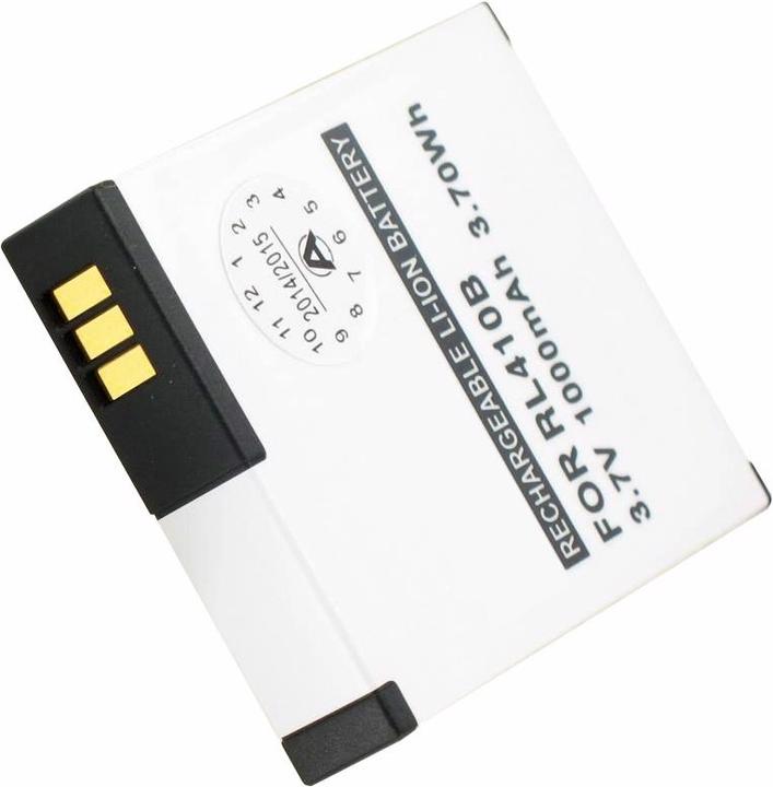 Actual product image Rollei Battery Actioncam 230, 240, 400, 410, RL410B, AC-800W (Rechargeable battery)