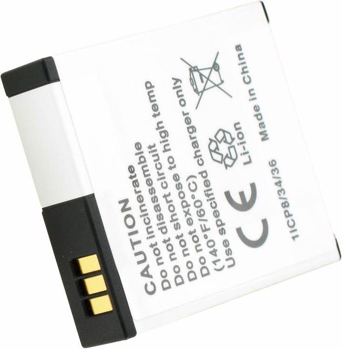 Actual product image Rollei Battery Actioncam 230, 240, 400, 410, RL410B, AC-800W (Rechargeable battery)