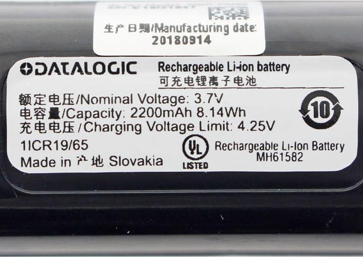 Immagine prodotto XCell Batteria adatta per RBP-PM80 Batteria RBP-8000, Datalogic PowerScan PM8300, PM8500, PD8300, PD8500