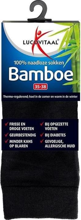 Actual product image Lucovitaal Bamboo Socks (Single pack, 35 - 38)
