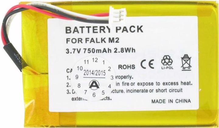 Produktbild AccuCell Akku für Navigation Falk M2 Akku, M4, M6, M8 und 57181740068