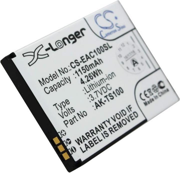 Actual product image AccuCell Battery AK-F220 for Emporia F210, F220, Flip basic, Emporia FLIPbasic