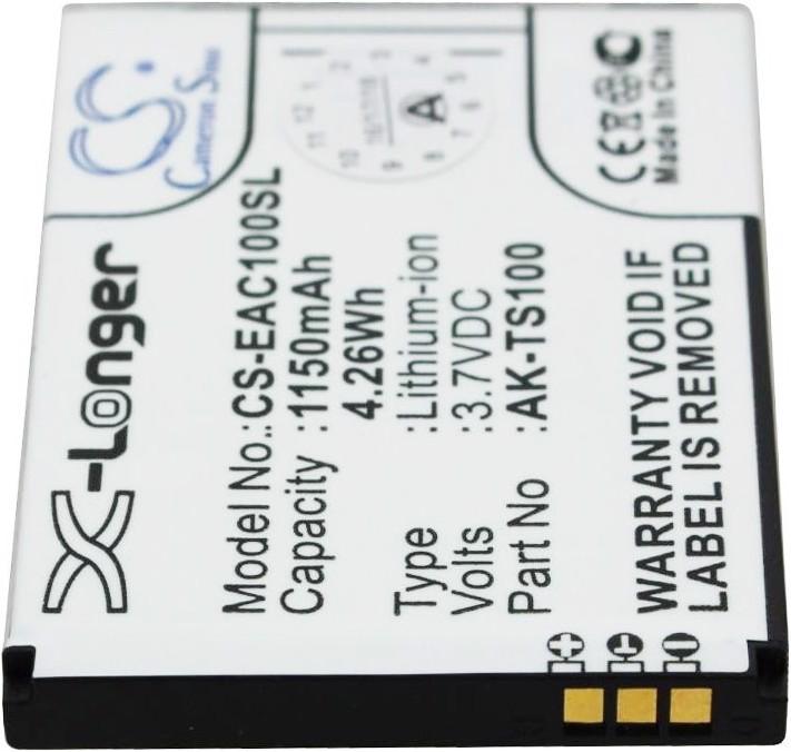 Actual product image AccuCell Battery AK-F220 for Emporia F210, F220, Flip basic, Emporia FLIPbasic