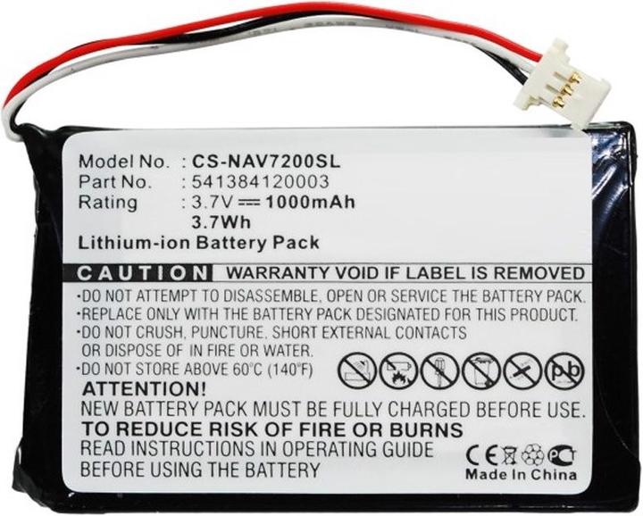 Actual product image Navigon Akku 72 Easy Akku 72 Plus Live