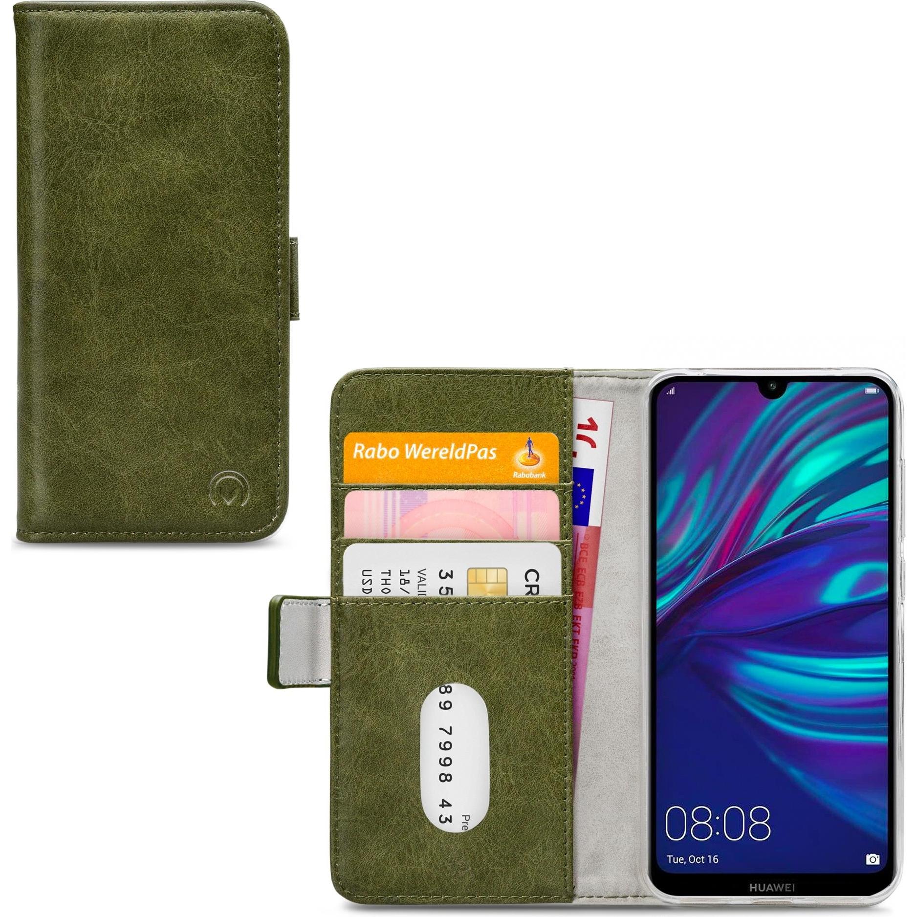 Thumbnail - Mobilize Elite Gelly Wallet (Huawei Y7 (2019)), Smartphone Hülle, Grün