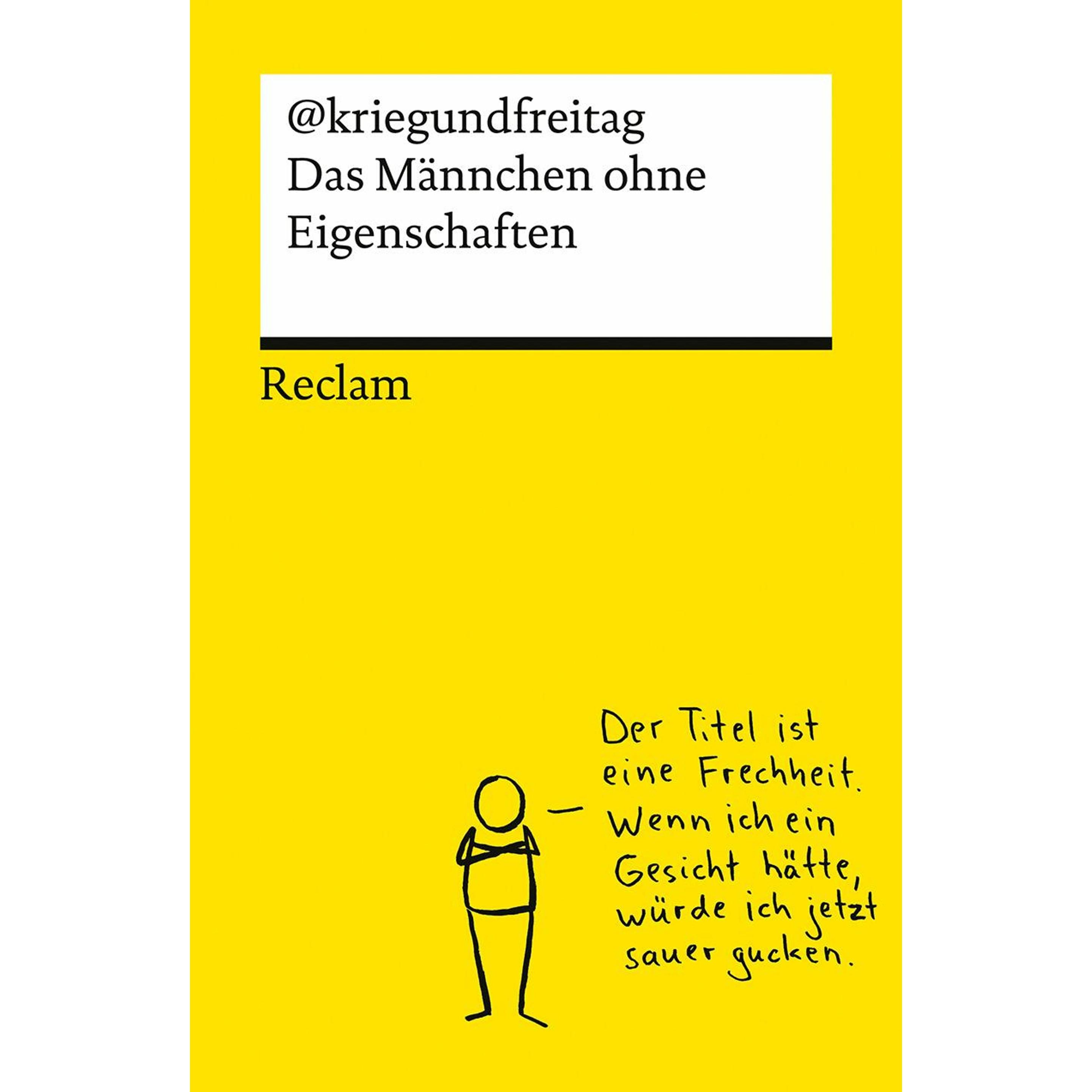 @kriegundfreitag:Das Männchen ohne Eige, Belletristik von @kriegundfreitag