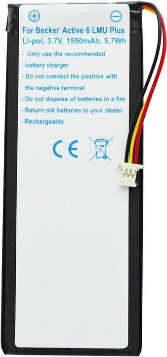 Image du produit Becker Batterie Active 6 LMU Plus 334517373442, SR3840100, 3350000000