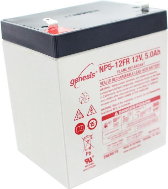 Hawker Energy Akku Enersys Genesis NP5-12 Akku Blei PB 12Volt 5Ah (12 V, 5 Ah)
