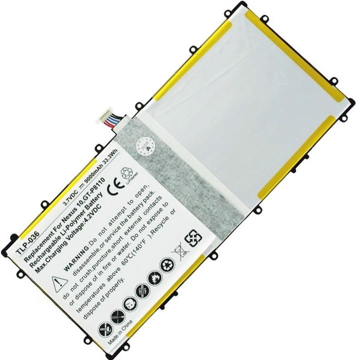 Produktbild Google Akku Nexus 10 Akku SP3496A8H, SP3496A8H(1S2P), GT-P8110, GTP8110-HA32ARB