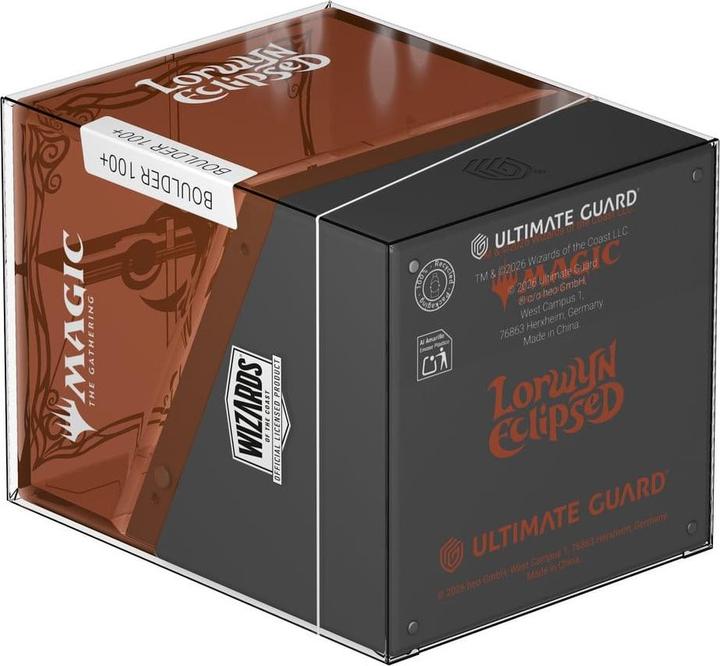Actual product image Ultimate Guard Boulder 100+ Magic: The Gathering "Lorwyn Eclipsed" - Red/Black
