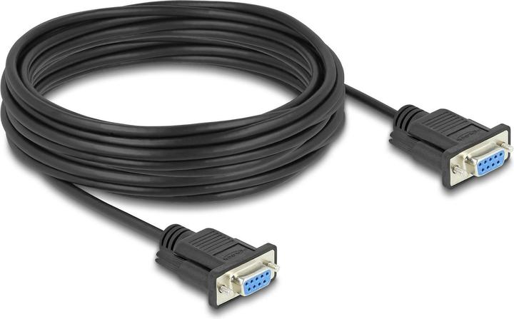 Image du produit Delock Câble série RS-232 D-Sub9 femelle à femelle 10 m (10 m)