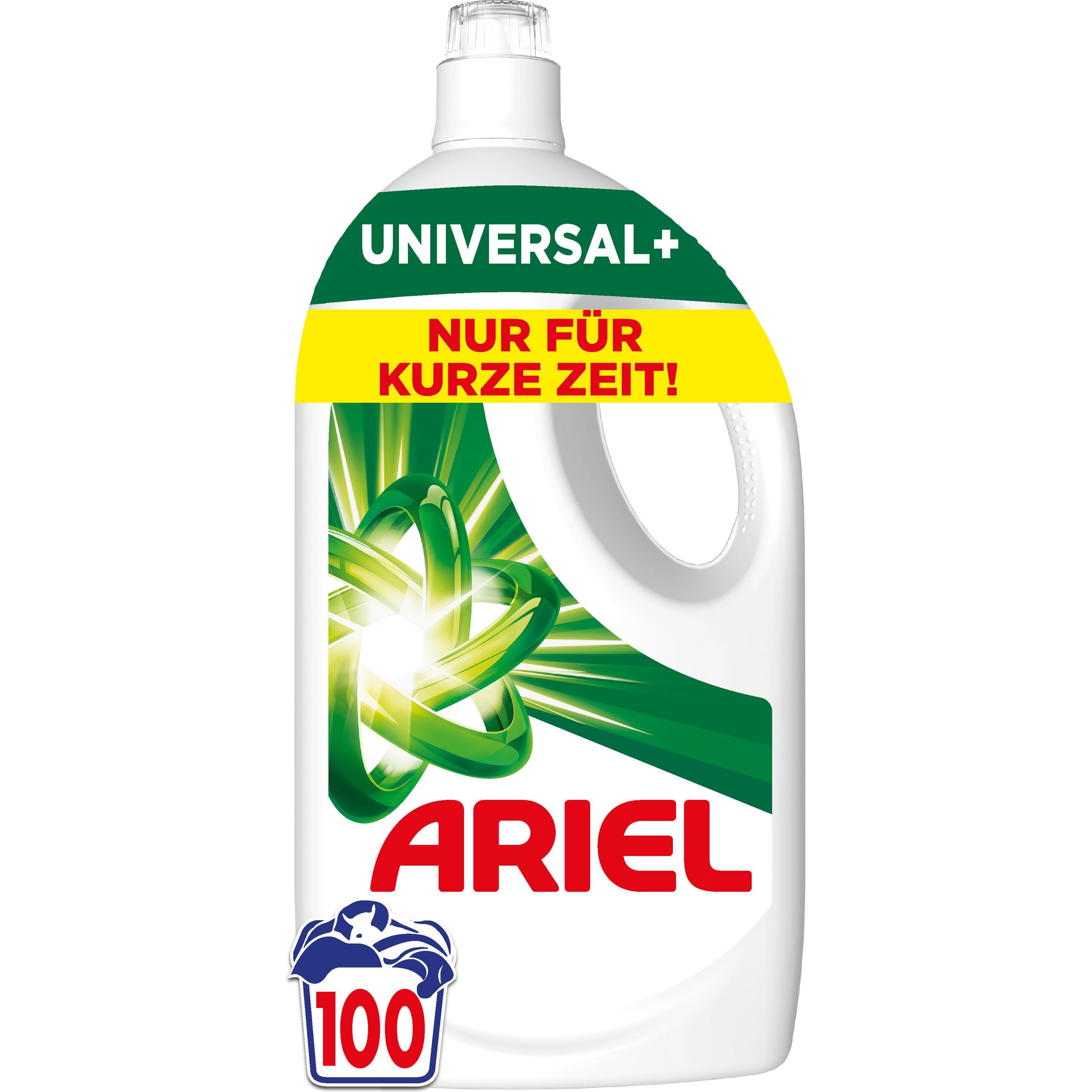 Ariel Universal+, Waschmittel + Textilpflege