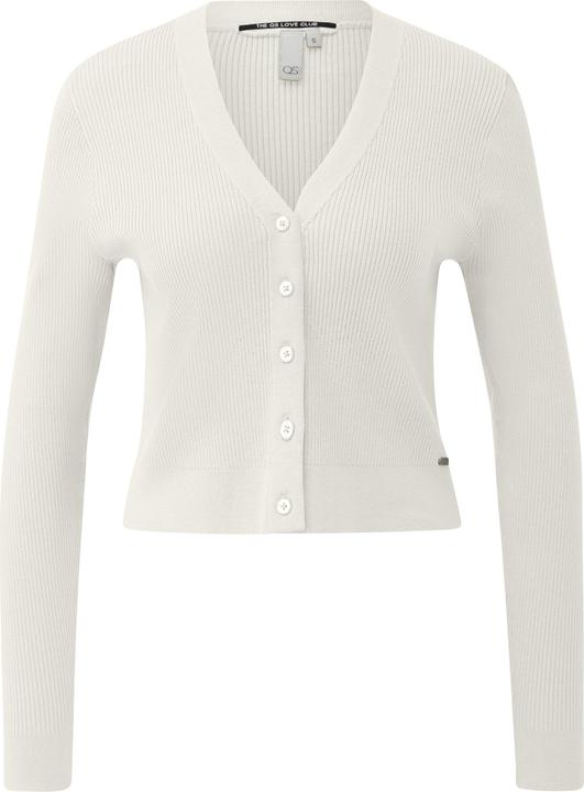 Produktbild s.Oliver Strickjacke Gerippte Strickjacke aus Viskosemix (M)