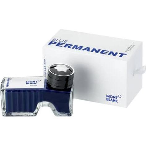 Thumbnail - Montblanc, Ersatzpatrone, Tinte 60ml 128195 Permanent Blue (Tintenfass, Blau)