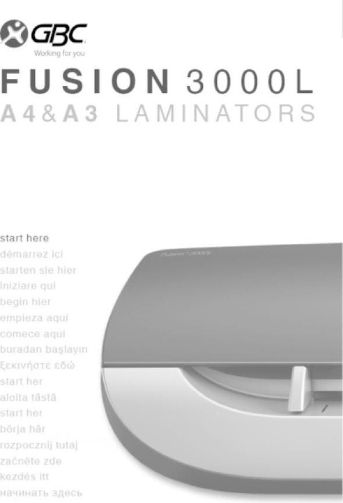 Produktbild GBC Fusion 3000L (75 - 125 µm, A3)