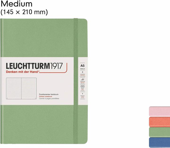 Produktbild Leuchtturm1917 Notizbuch (A5, Gepunktet, Harter Einband)