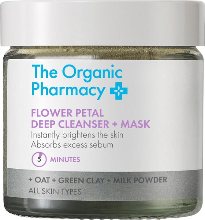 The Organic Pharmacy - Flower Petal Deep Cleanser & Mask