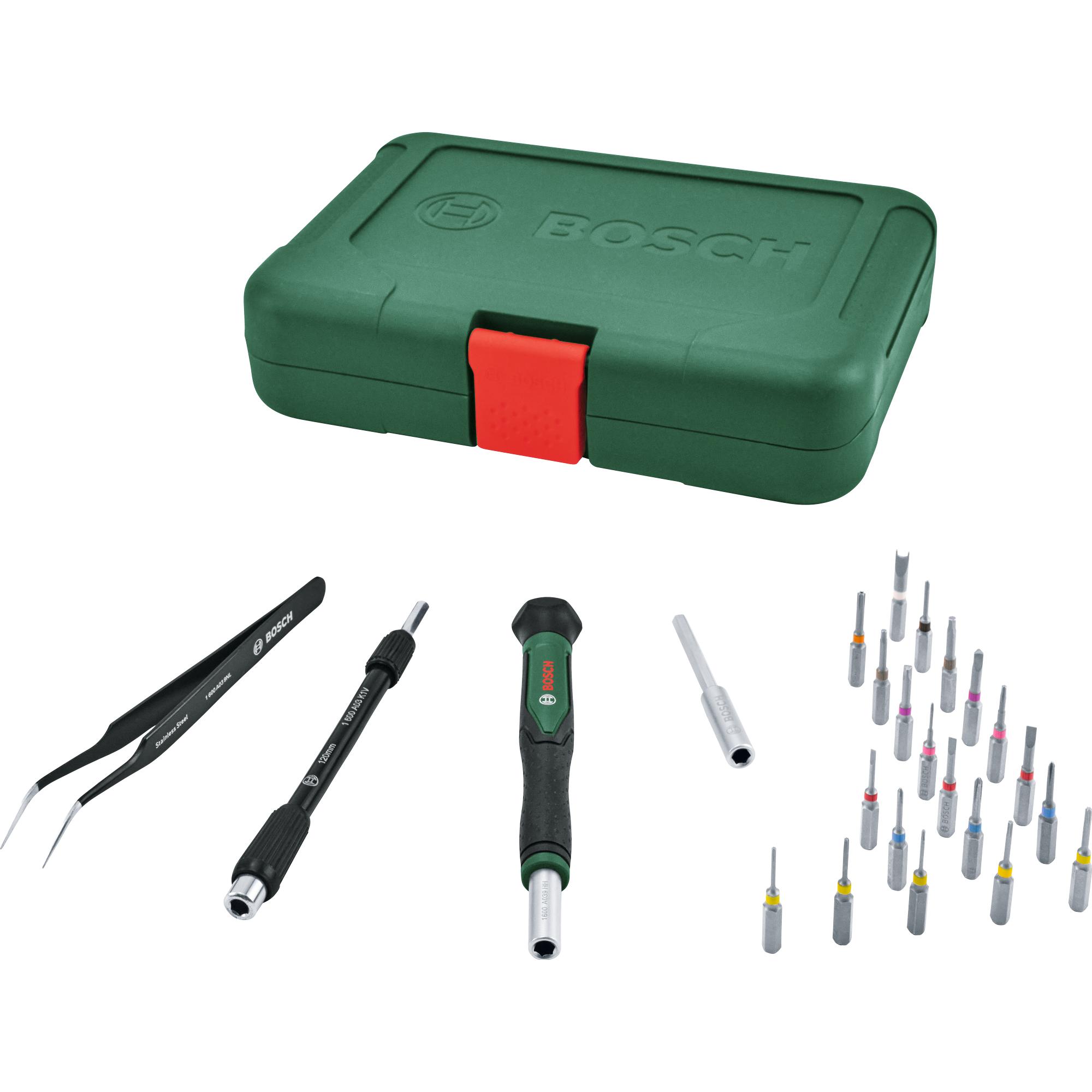 Bosch Zubehör, Cacciavite, Präzisions-Bit-Schraubendreher Set, 24-tlg.