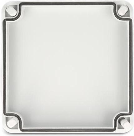 Actual product image Delock Installation housing IP65 waterproof 125 x 125 x 75 mm gray (Housing)