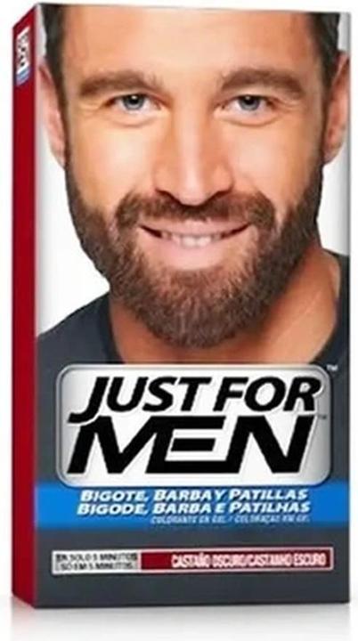 Just For Men Bart und Koteletten (Dunkles Kastanienbraun)