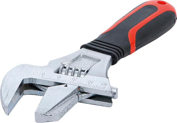 Actual product image BGS Adjustable Wrench with soft Rubber Handle | max. 38 mm (38 mm)