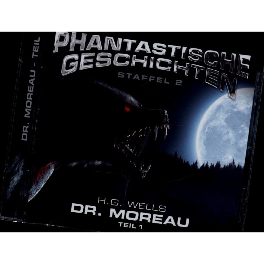 Thumbnail - Dr. Moreau,CD, Hörbücher