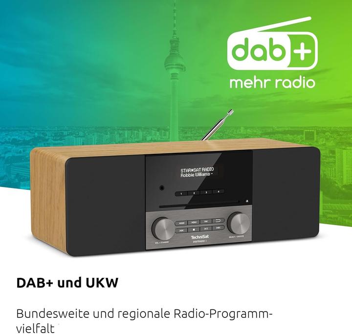 Actual product image TechniSat DigitRadio 3 (DAB+, FM, Bluetooth)